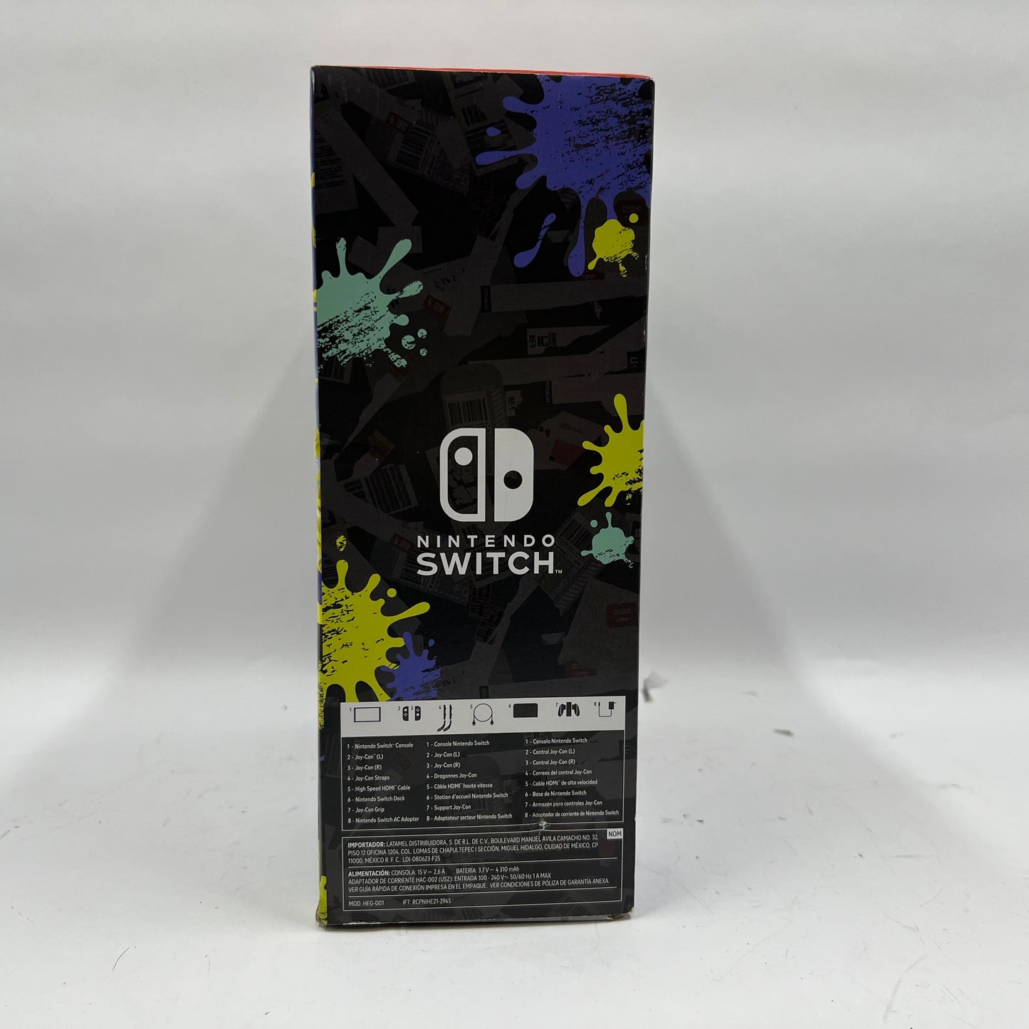 Nintendo Switch OLED Video Game Console HEG-001 Splatoon 3 Edition