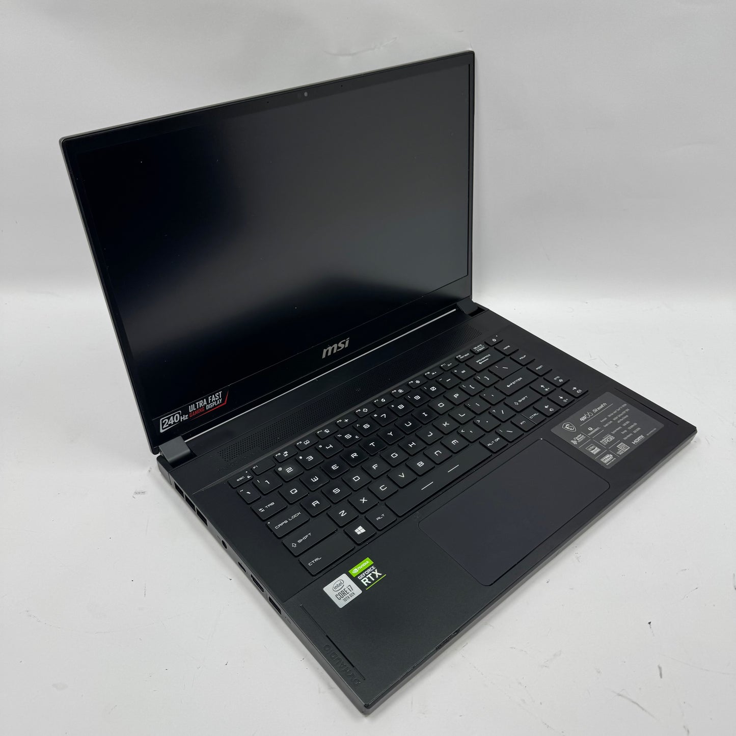 MSI Stealth GS66 10SF 15.6" i7-10750H 2.6GHz 16GB RAM 1TB SSD GeForce RTX 2070