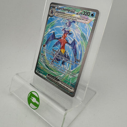 Pokémon TCG Paradox Rift 	Garchomp ex #245 Holo English NM