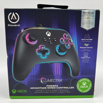 New PowerA Lumectra Wired Controller for Xbox XBGPSPWI