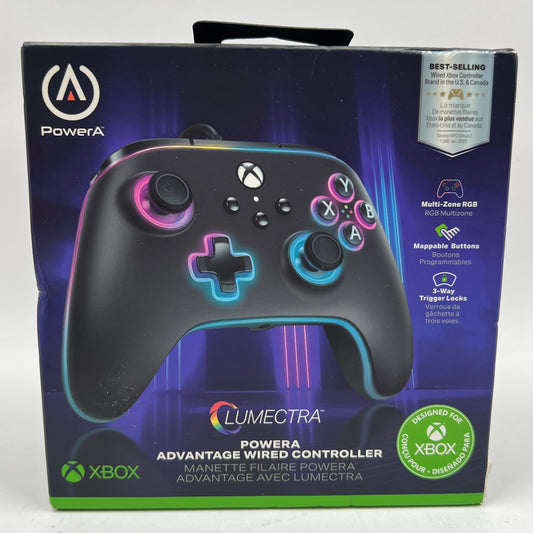 New PowerA Lumectra Wired Controller for Xbox XBGPSPWI