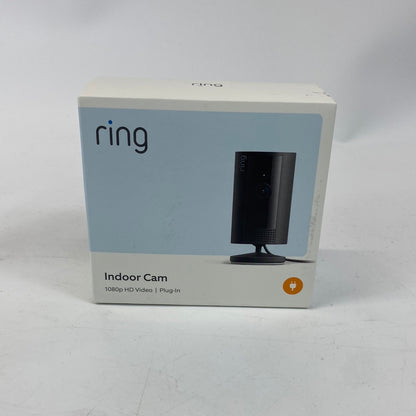 New Ring Indoor Plug-In 1080p Security Camera 2nd Gen Black
