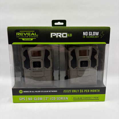New Reveal Pro 3.0 2-Pack Cellular Camera RV-XP3-BNDL1