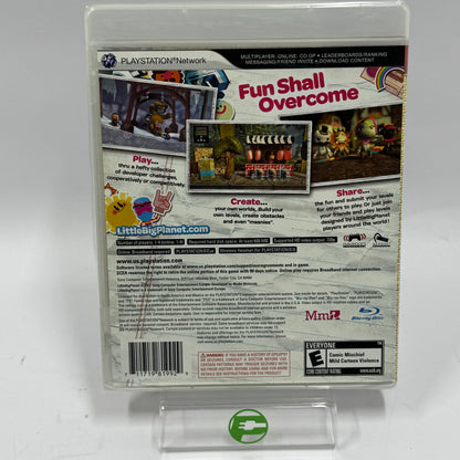 New LittleBigPlanet (Sony PlayStation 3 PS3, 2008)