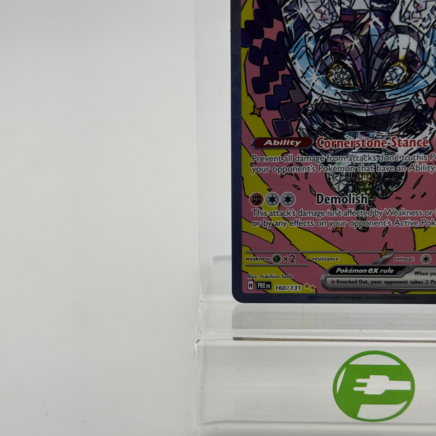 Pokémon TCG Cornerstone Mask Ogerpon EX #160 Prismatic Evolutions Trading Card