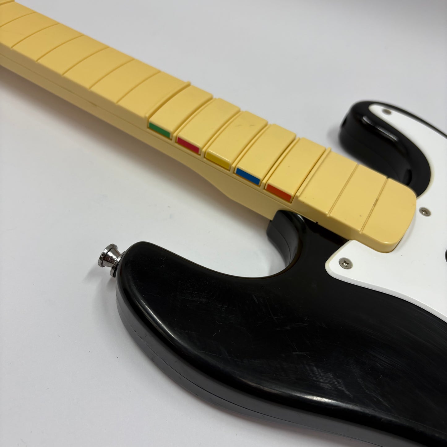 Harmonix Rock Band Fender Stratocaster Controller Black 822152 For Xbox 360