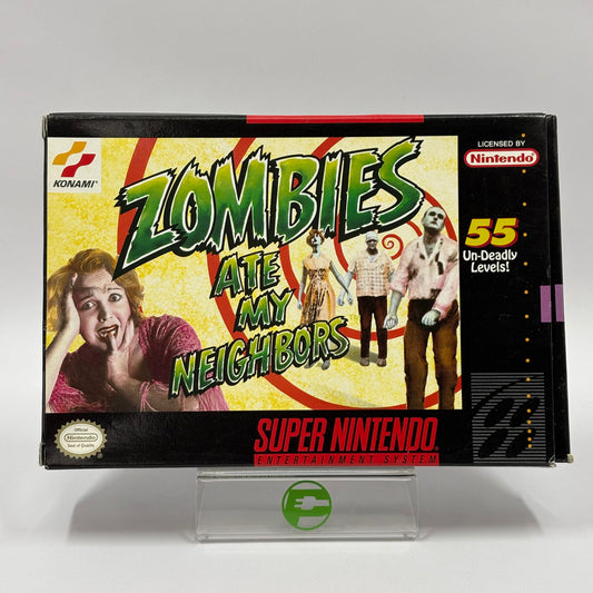 Zombies Ate My Neighbors (Super Nintendo SNES, 1993)