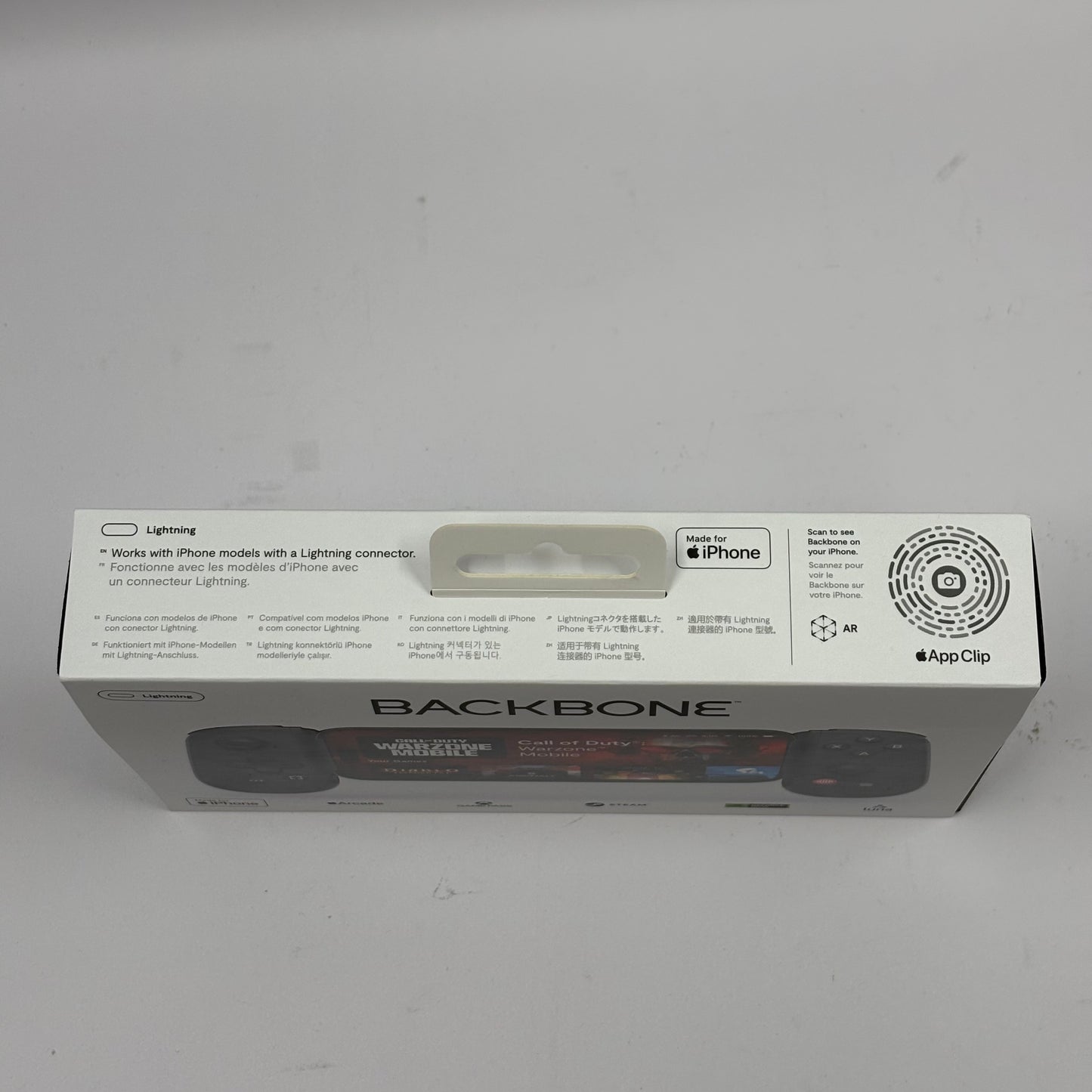 New Backbone One Lightning Controller Black BB-02-P-BRW Apple iPhone