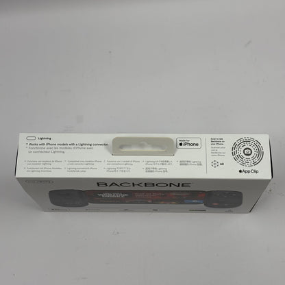 New Backbone One Lightning Controller Black BB-02-P-BRW Apple iPhone