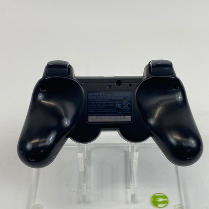 Sony PlayStation 3 DualShock 3 Six Axis Wireless Controller Black CECHZC2U PS3