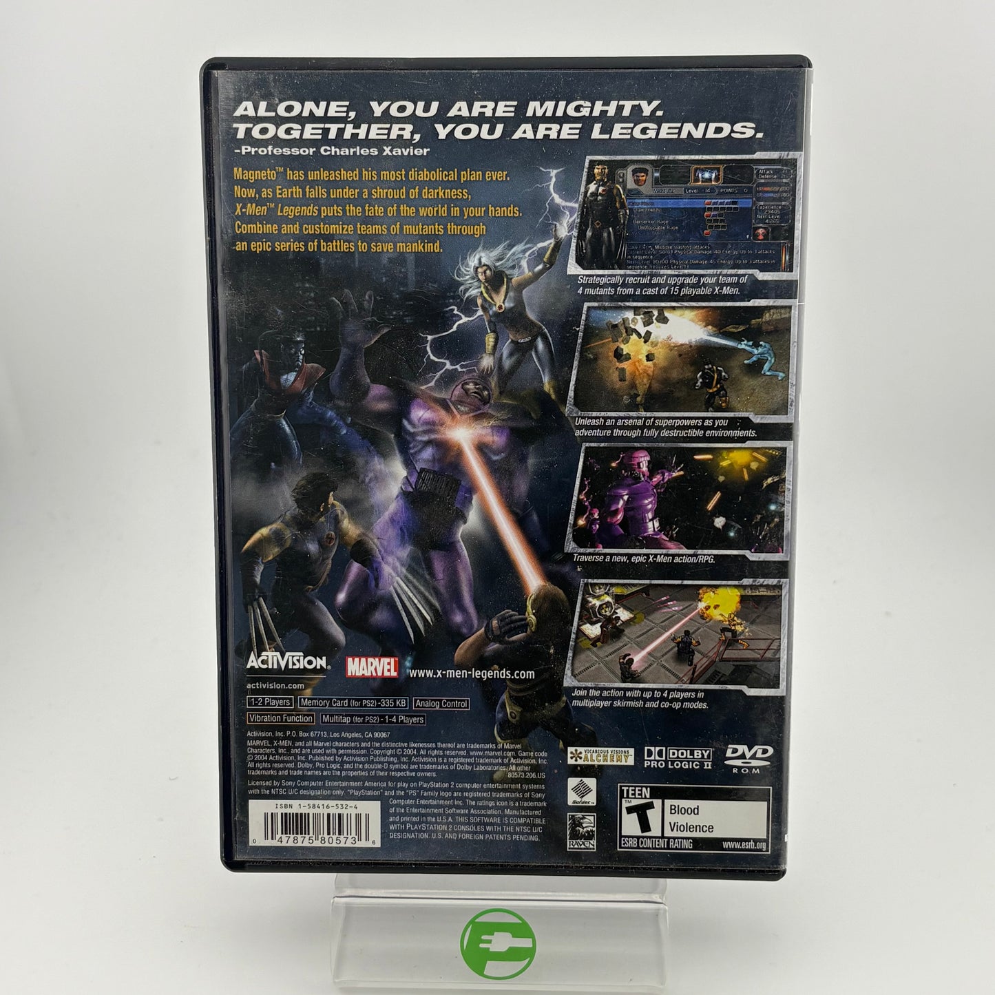 X-men Legends (Sony PlayStation 2 PS2, 2004)
