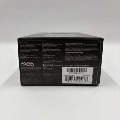 New Logitech G Pro 2 Lightspeed Wireless Gaming Mouse 910-007246