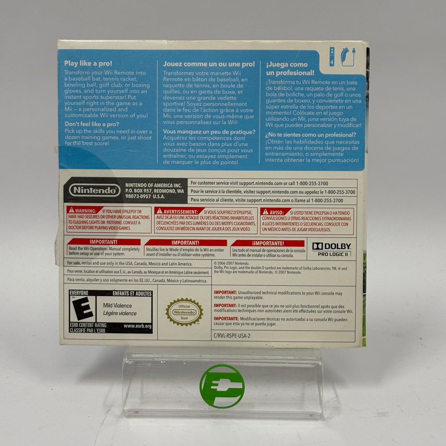 Wii Sports (Nintendo Wii, 2006)