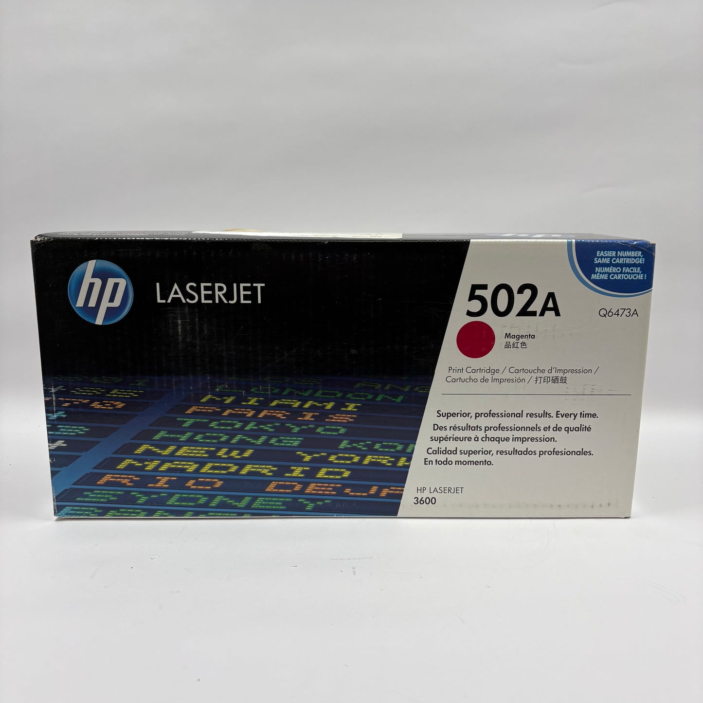 New HP 502A Q473A Magenta Toner Cartridge