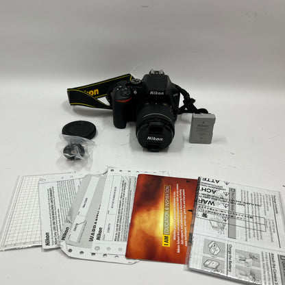 Nikon D3500 24.2MP Digital SLR DSLR Camera