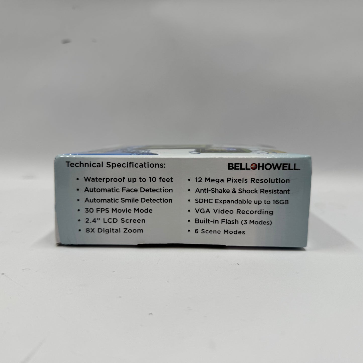 Bell+Howell Splash Waterproof Digital Camera WP-10