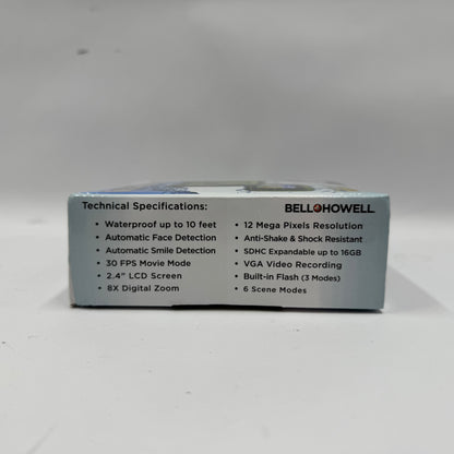 Bell+Howell Splash Waterproof Digital Camera WP-10