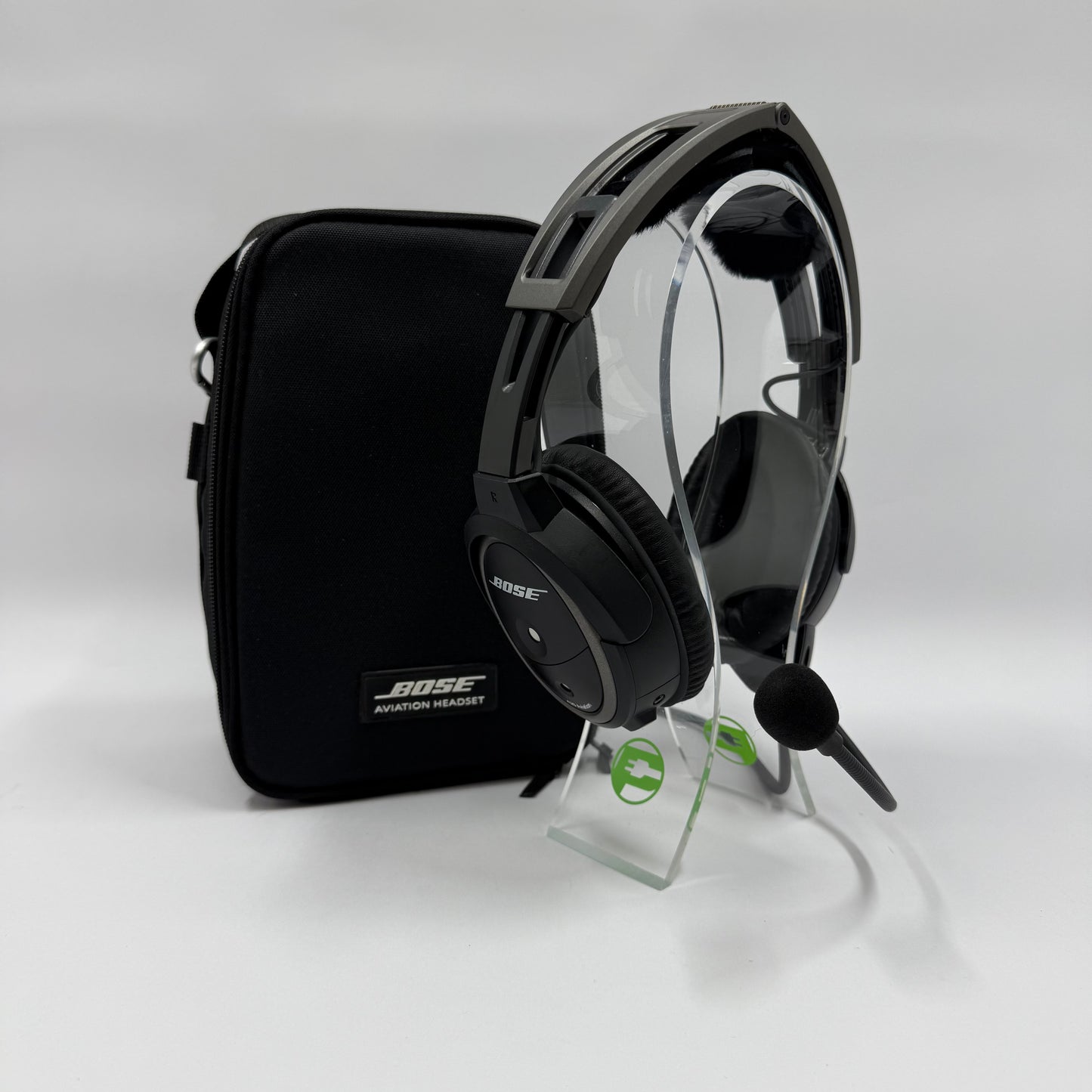 Bose A20 Aviation Around-Ear Noise Cancelling Bluetooth Headphones Black/Silver
