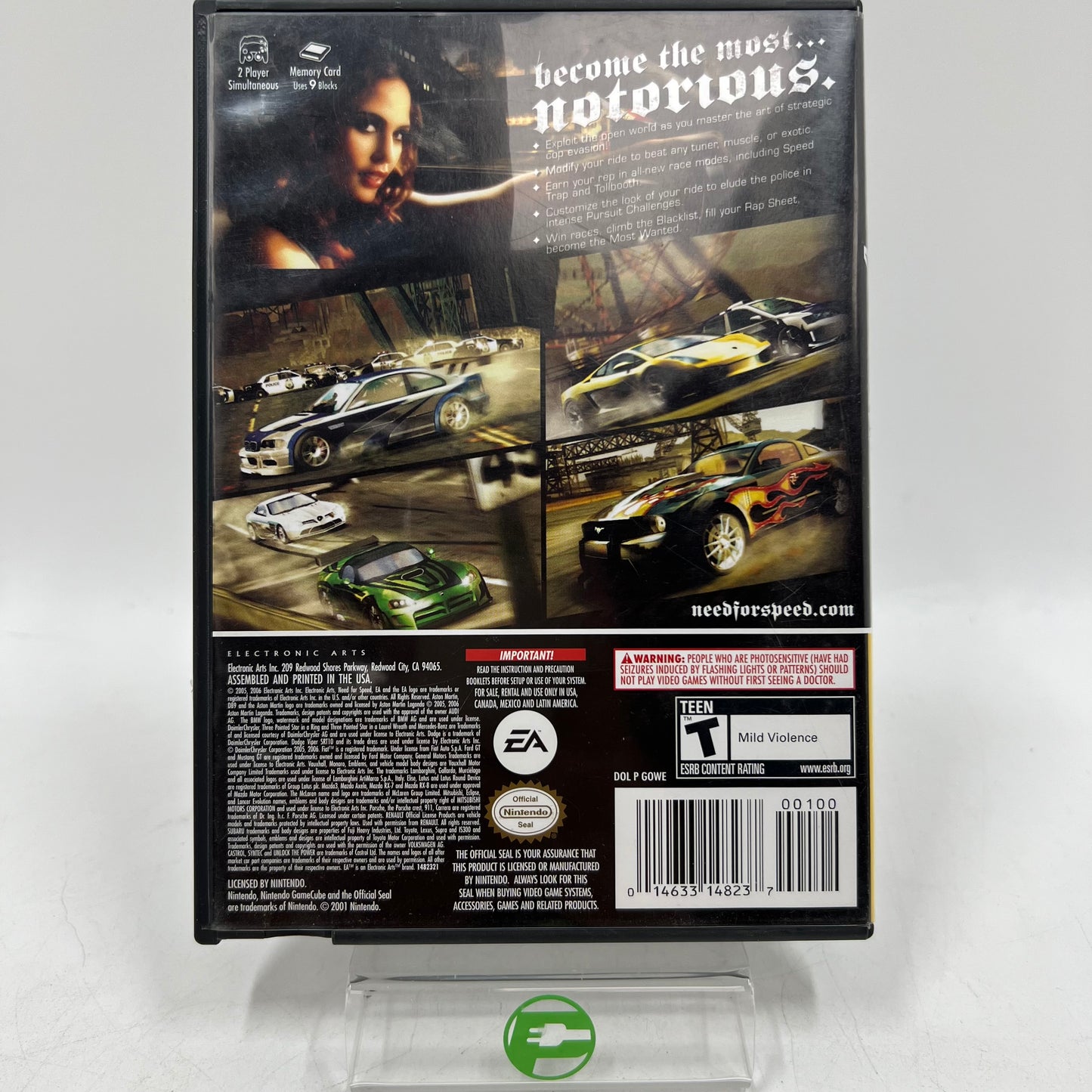 Need for Speed Most Wanted (Nintendo GameCube, 2005)