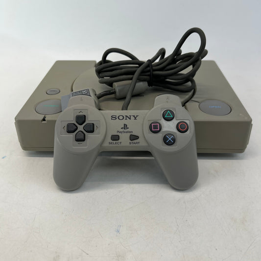 Sony PlayStation 1 PS1 Gray Console Gaming System SCPH-9001