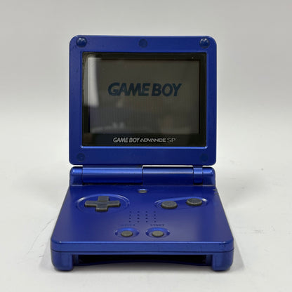 Nintendo Game Boy Advance SP Handheld Game Console AGS-001 Cobalt Blue