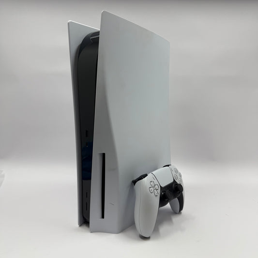 Sony PlayStation 5 Disc Edition PS5 825GB White Console Gaming System CFI-1215A