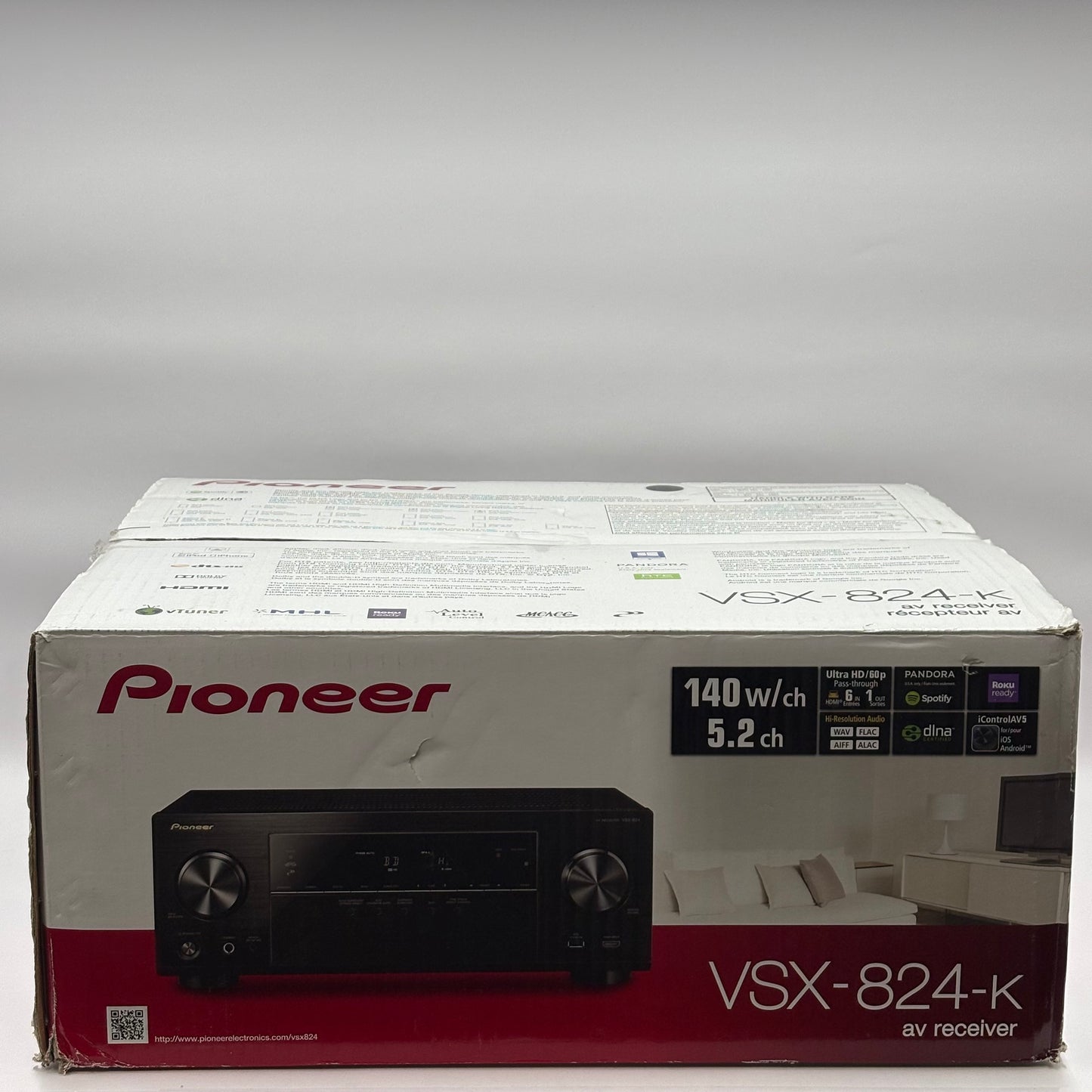 Pioneer VSX-824-K 5.2 Channel A/V Receiver