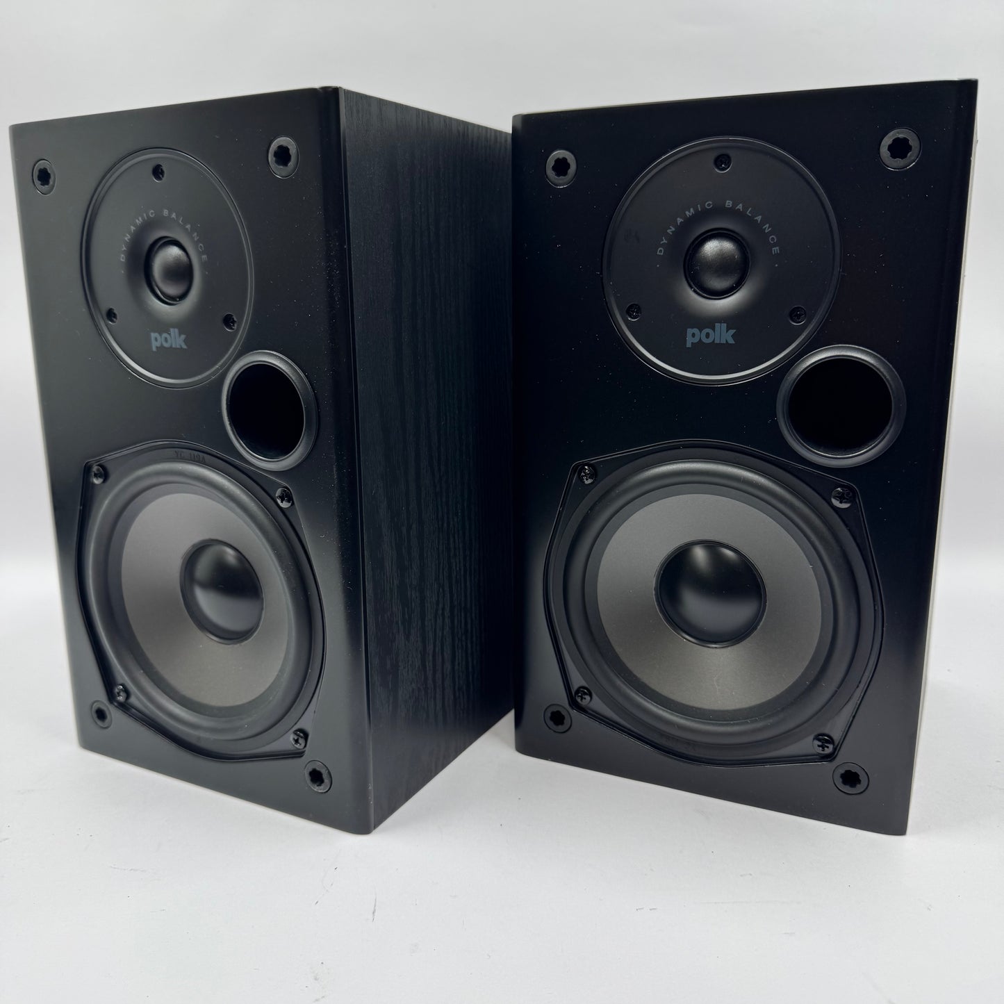 Polk Audio T15 Passive Bookshelf Speakers Black