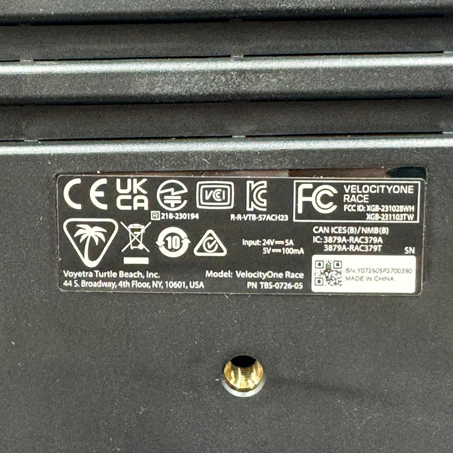 Turtle Beach VelocityOne Race Wheel & Pedal System Xbox Series X/S and Windows