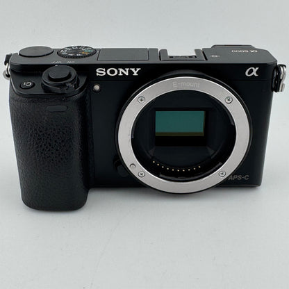 Sony Alpha A6000 24.3MP Compact Mirrorless Digital Camera Body Only