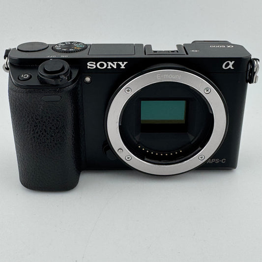 Sony Alpha A6000 24.3MP Compact Mirrorless Digital Camera Body Only
