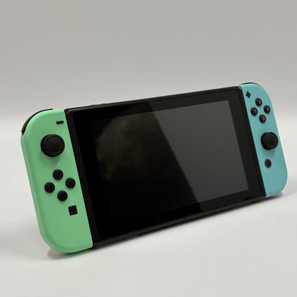 Nintendo Switch v2 Video Game Console HAC-001(-01)  Animal Crossing Edition