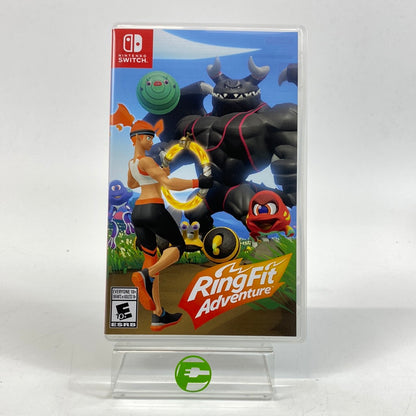 Ring Fit Adventure (Nintendo Switch, 2019) with Ring-Con and Leg Strap