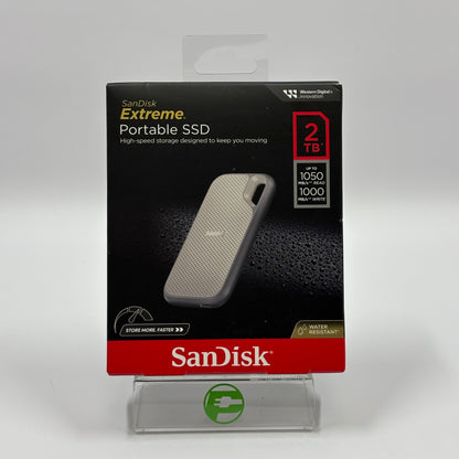 New SanDisk Extreme  Portable 2TB SSD SDSSDE51-T200