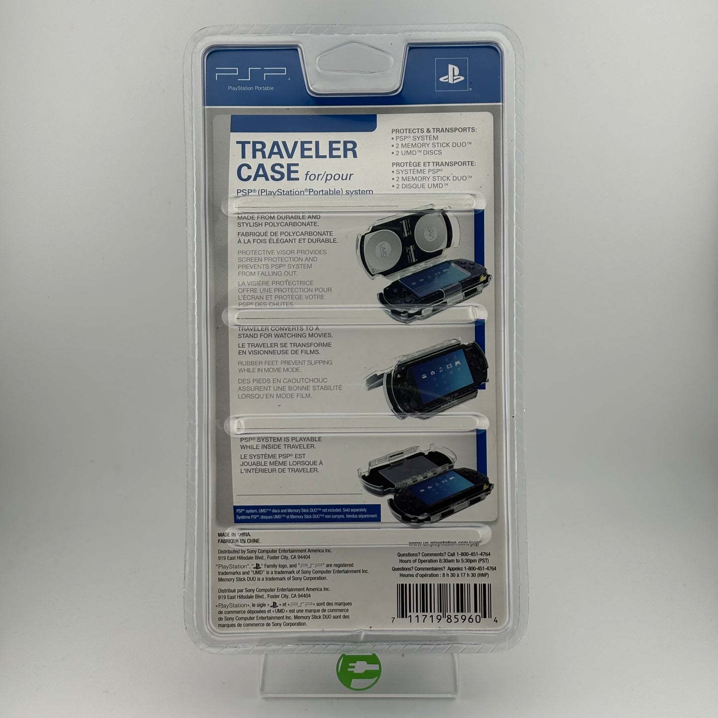 New Sony Hard Shell PSP Case Traveler Case