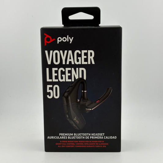 New Poly Voyager Legend 50 Premium Bluetooth Headset Black AV4P1AA