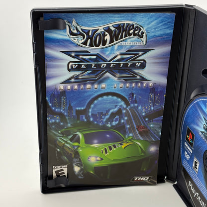 Hot Wheels Velocity X (Sony PlayStation 2 PS2, 2002)