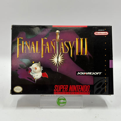 Final Fantasy III (Super Nintendo SNES, 1994)
