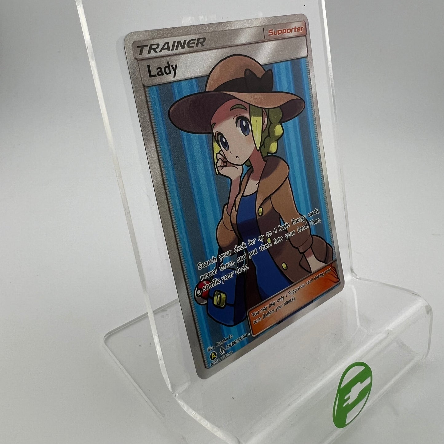 Pokémon TCG Hidden Fates Lady SV86/SV94 English