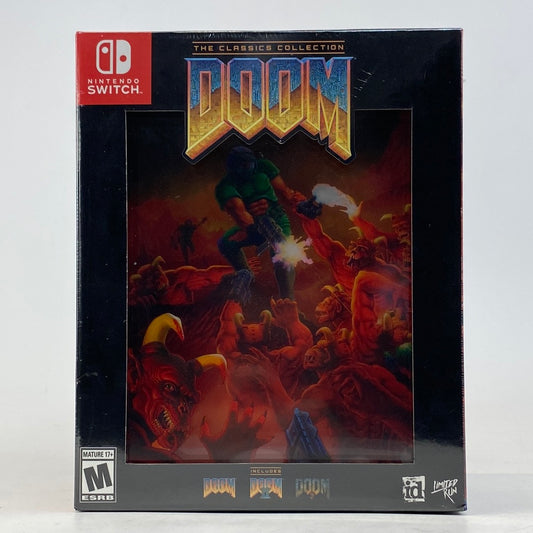 New DOOM: The Classics Collection Collector's Edition (Nintendo Switch, 2022)