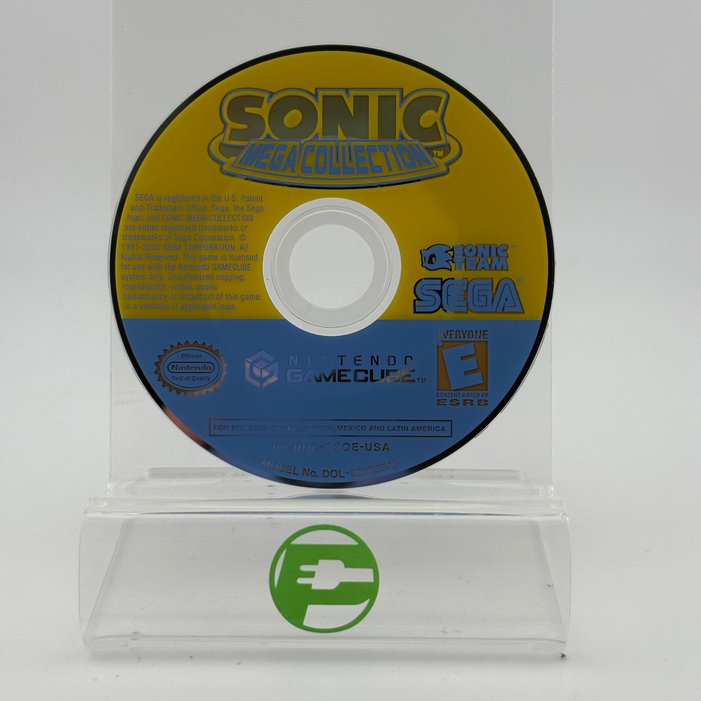 Sonic Mega Collection (Nintendo GameCube, 2002)