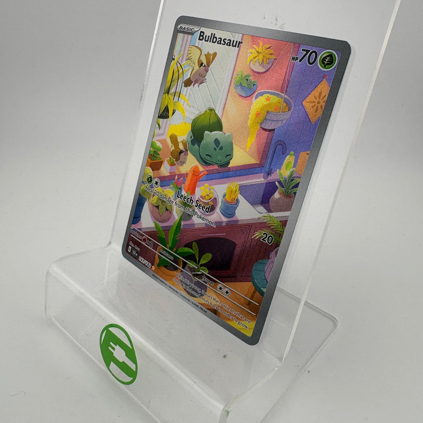 Pokémon TCG Stellar Crown Bulbasaur Pokemon TCG Holo English NM