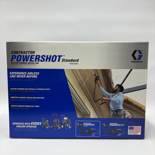 New Graco Contractor PowerShot Electric Powered Airless Gun 18H300