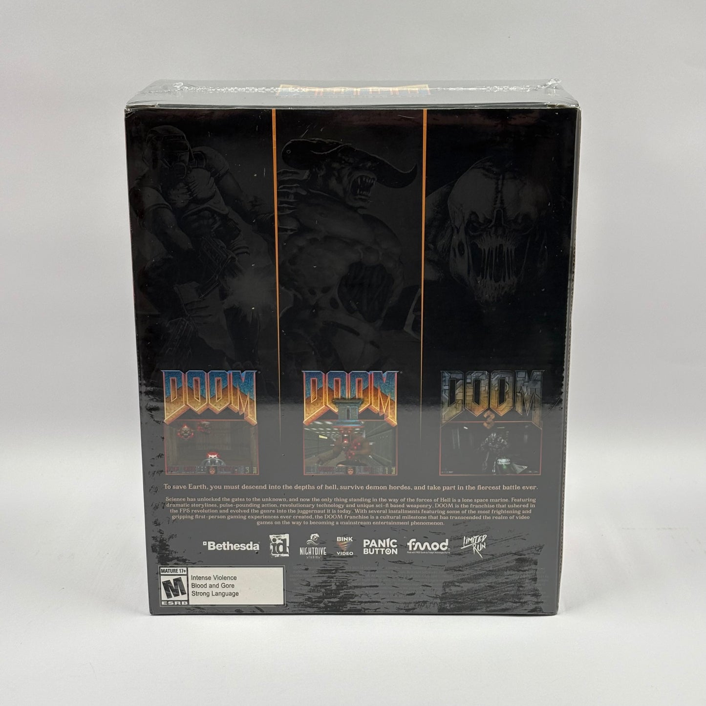 New DOOM: The Classics Collection [Collectors Ed] (Sony PlayStation 4 PS4, 2022)
