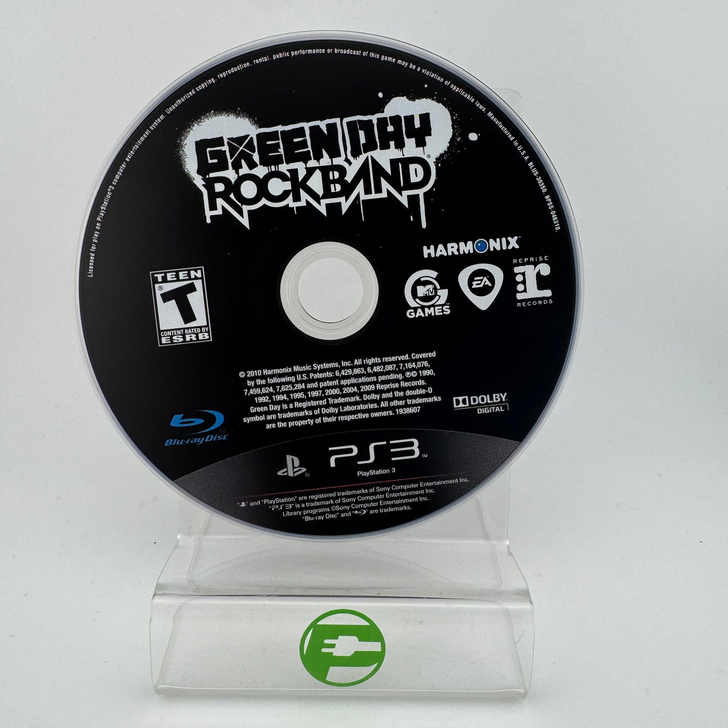 Green Day: Rock Band (Sony PlayStation 3 PS3, 2010)