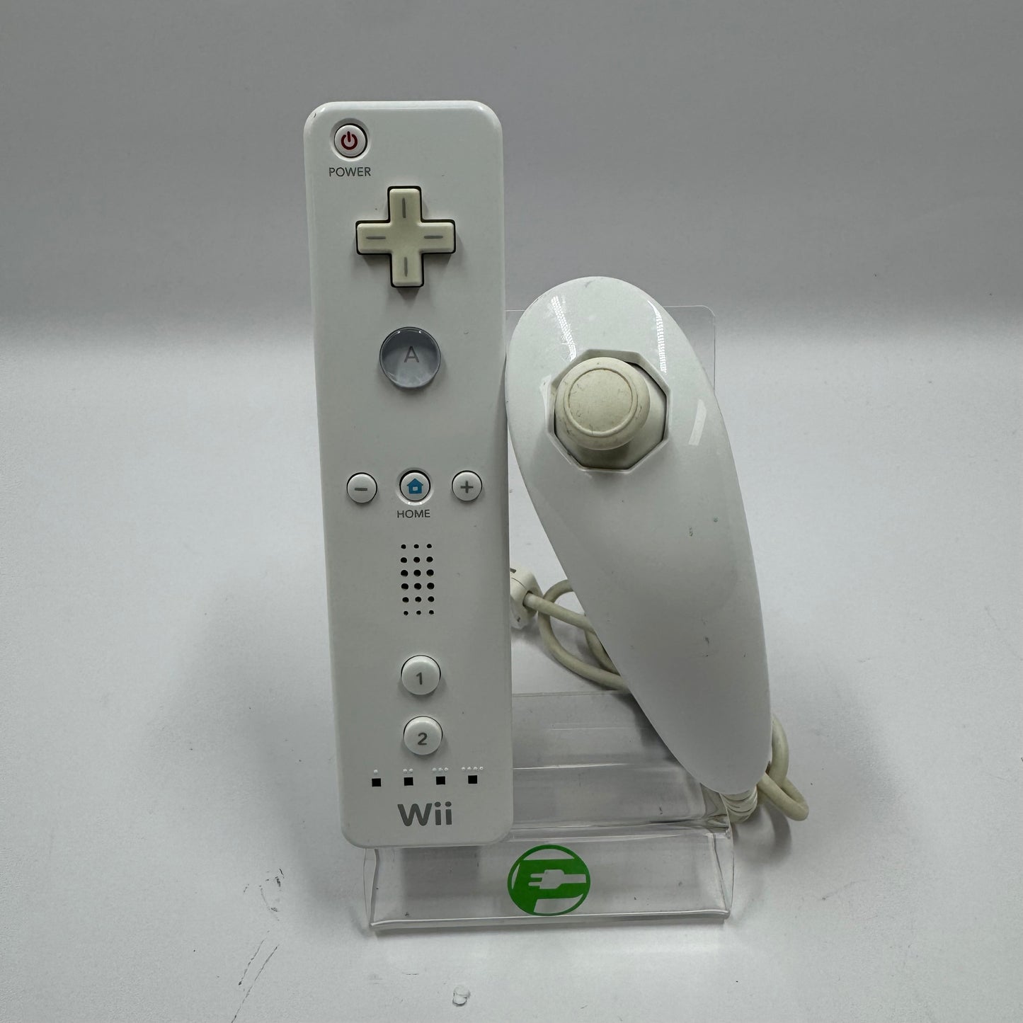 Nintendo Wii Remote RVL-003 White With Nunchuk