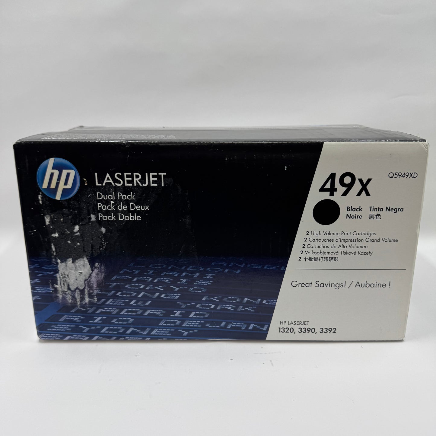 New HP 49X Q5949XD Black Toner Cartridge
