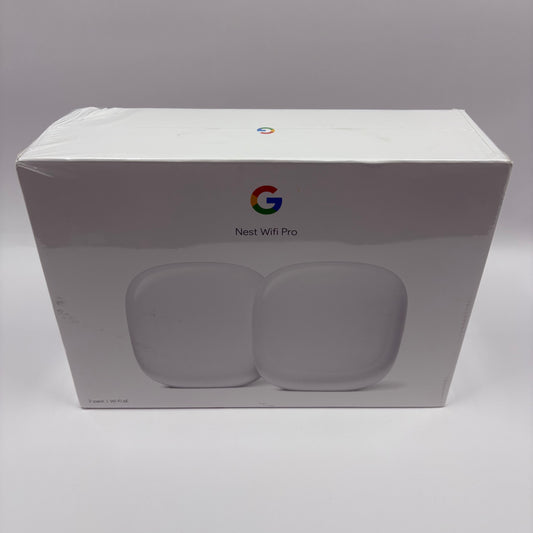 New Google Nest Wifi Pro 6e Tri Band GA03689-US Mesh WiFi Router