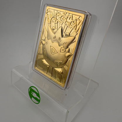 Pokémon TCG Burger King Togepi Gold Plated English NM