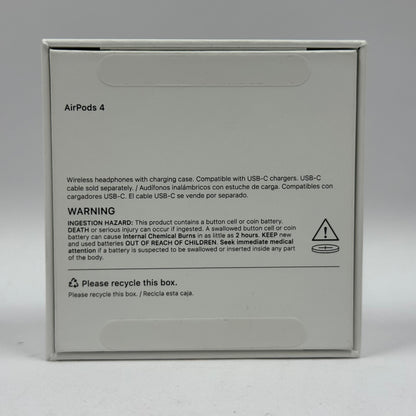 Apple AirPods 4th Gen with Charging Case A3053 A3050 A3058 MXP63LL/A